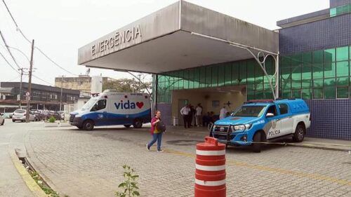 Hospital Municipal Evandro Freire, na Ilha do sGovernador. Foto- Reprodução:TV Globo
