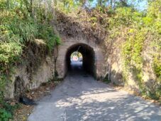 Uno dei sottopassi della stazione di Casalbernocchi