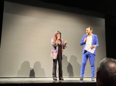 Francesca Bigianelli e Massimo Zamponi conducono le premiazioni dell'OFFI