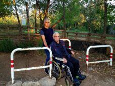 Accesso negato disabili al parco di Portonaccio
