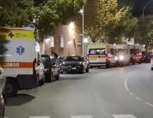 Ambulanze ferme all'ospedale Vannini di Roma