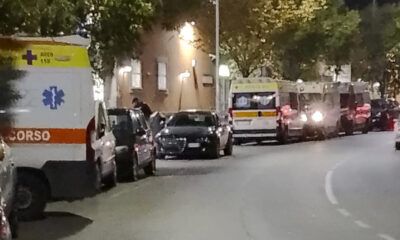 Ambulanze ferme all'ospedale Vannini di Roma