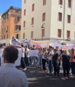 Anzio studenti in protesta