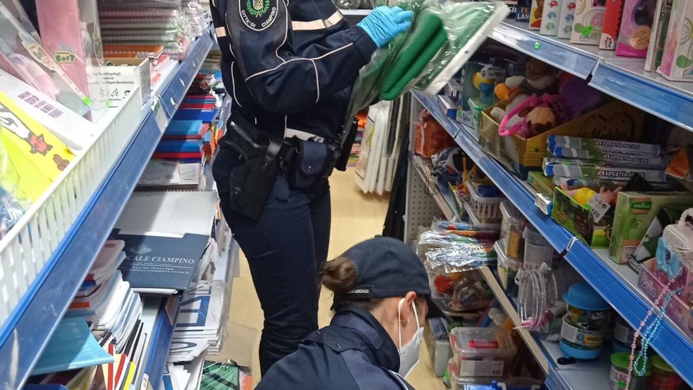 Polizia Locale sequestra articoli pericolosi per halloween