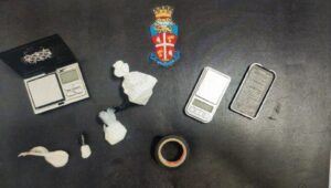 La droga sequestrata dai Carabinieri a Cori