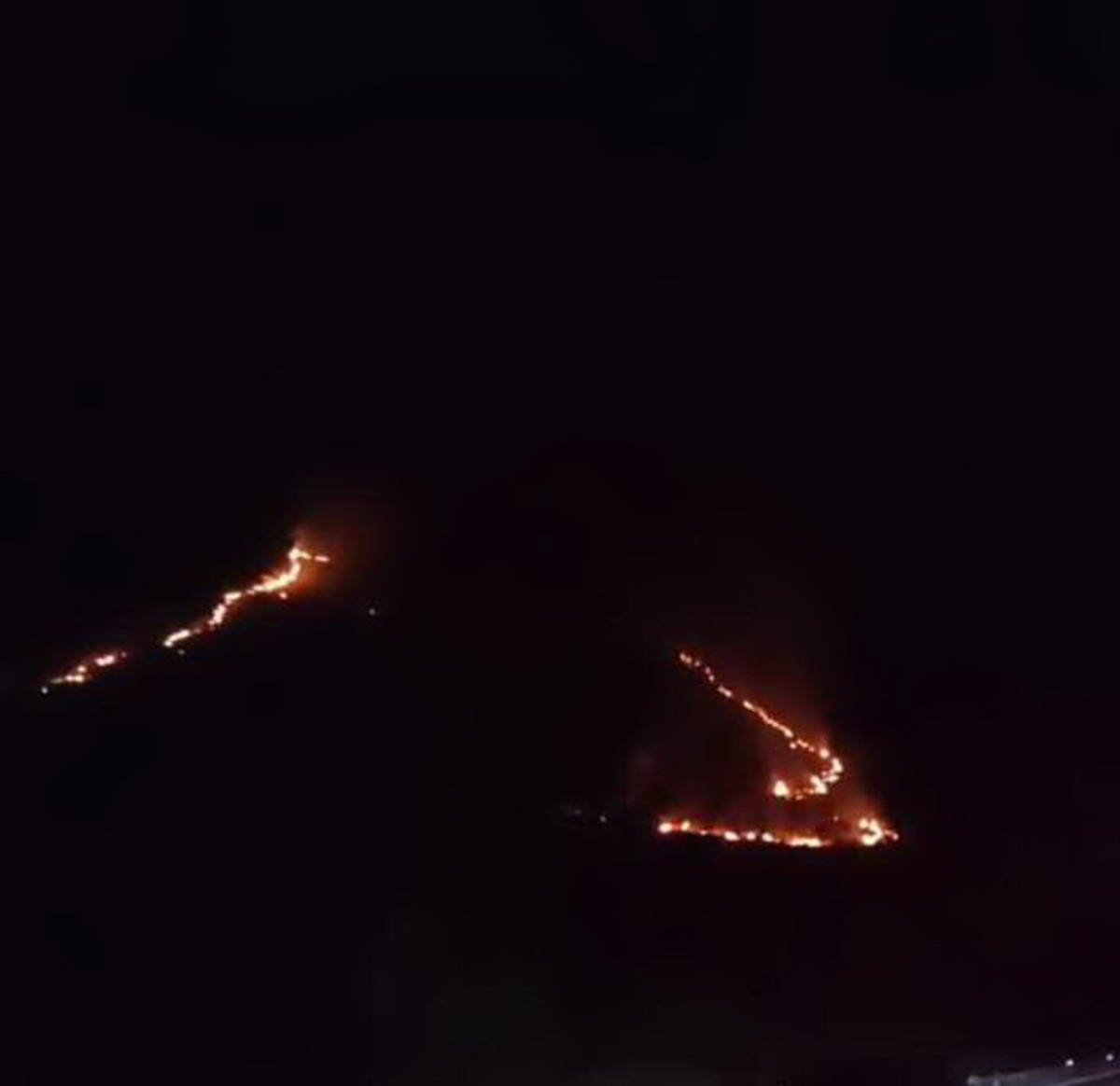 incendio monte degli Elci