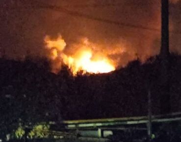 Incendio nettuno stanotte