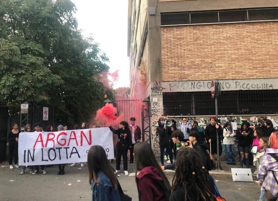 Liceo Argan occupato