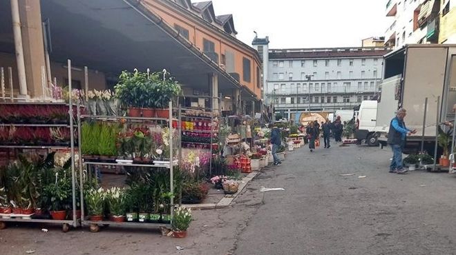 mercato dei fiori a roma