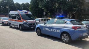 Polizia ambulanza a genzano