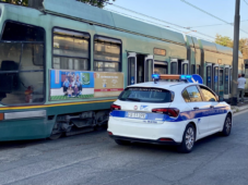 aggressione nel tram