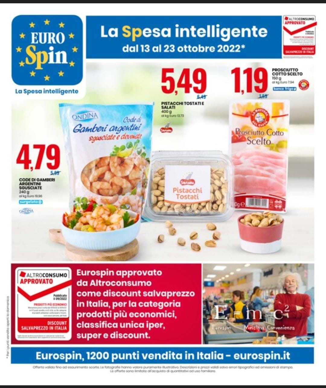 Le offerte del volantino Eurospin