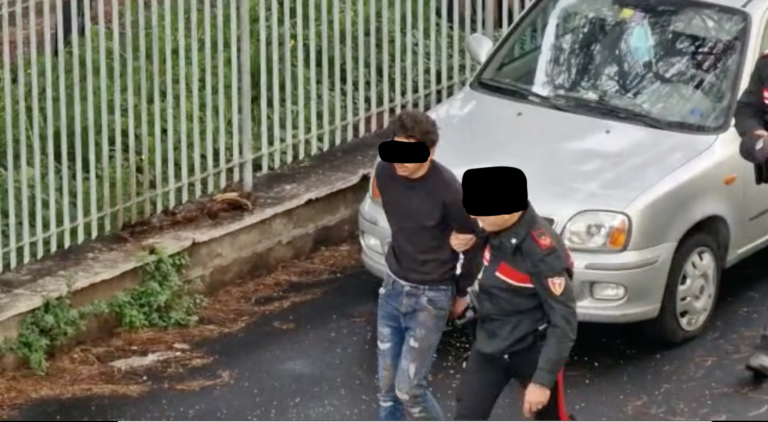 arresto ladro a Pomezia dopo furto in abitazione e fuga sul tetto