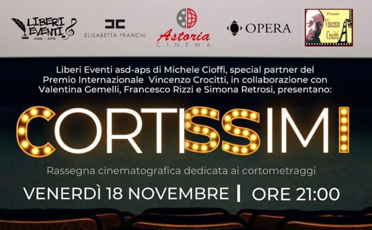 Cortometraggi anzio 16 novembre