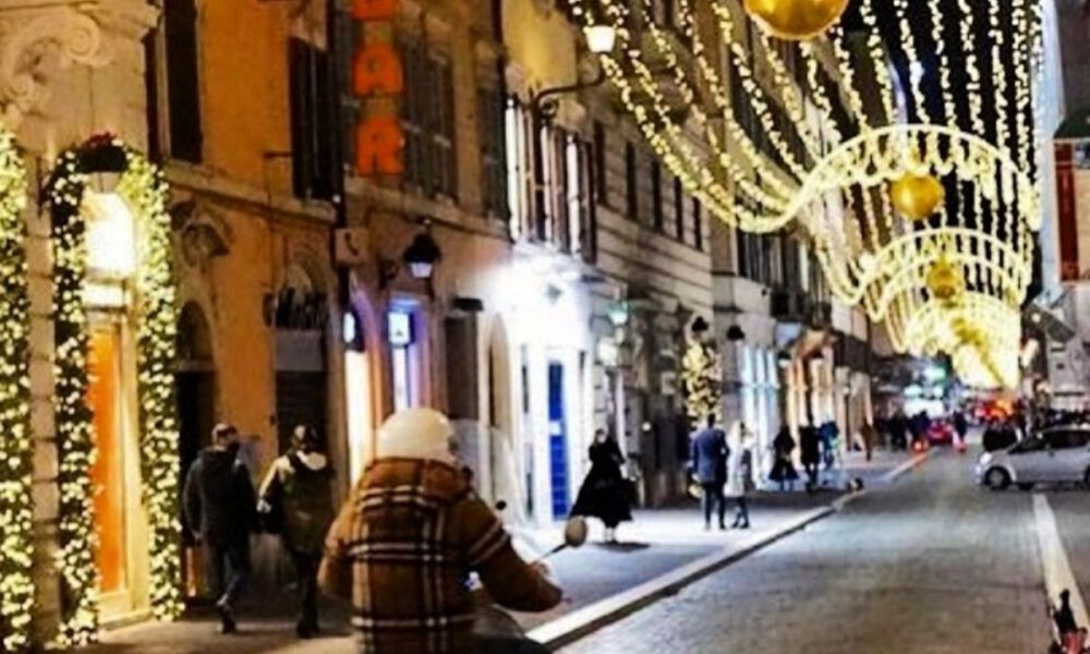 Luminarie a Roma e nel Lazio, ecco quelle che si sono in via del Babuino