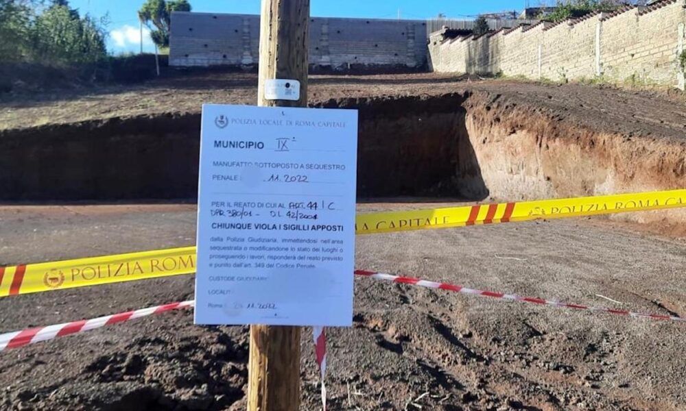 Sequestro terreno Polizia Locale