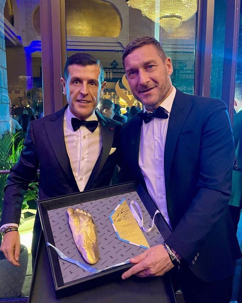 Francesco Totti a Dubai