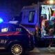 Ambulanza e Carabinieri a Ciampino