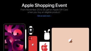 black Friday apple