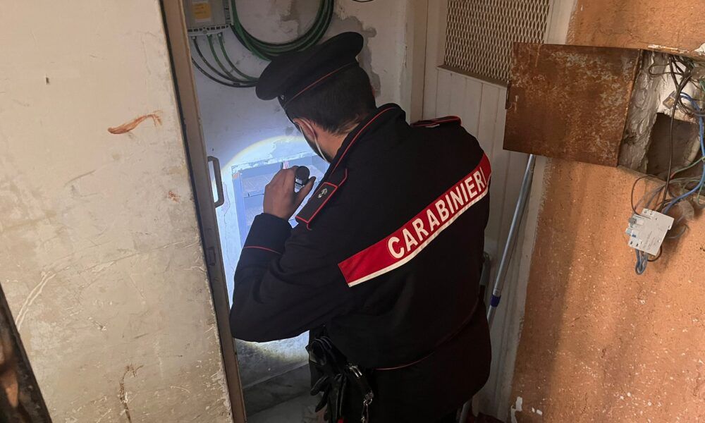 blitz carabinieri Ostia alle case popolari denominate "lotti"