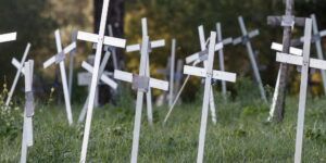 Feti sotterrati nei cimiteri di Roma