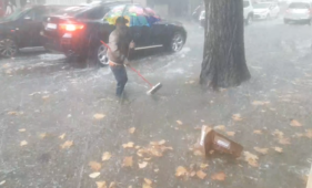 corso duca di genova sotto l'acqua