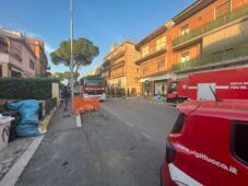 perdita di gas in strada: intervento dei Vigili del Fuoco