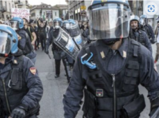 Manifestazione a Piazza del Popolo