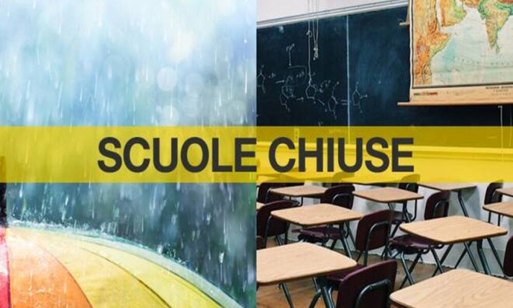 Scuole chiuse domani provincia di latina 22 novembre 2022