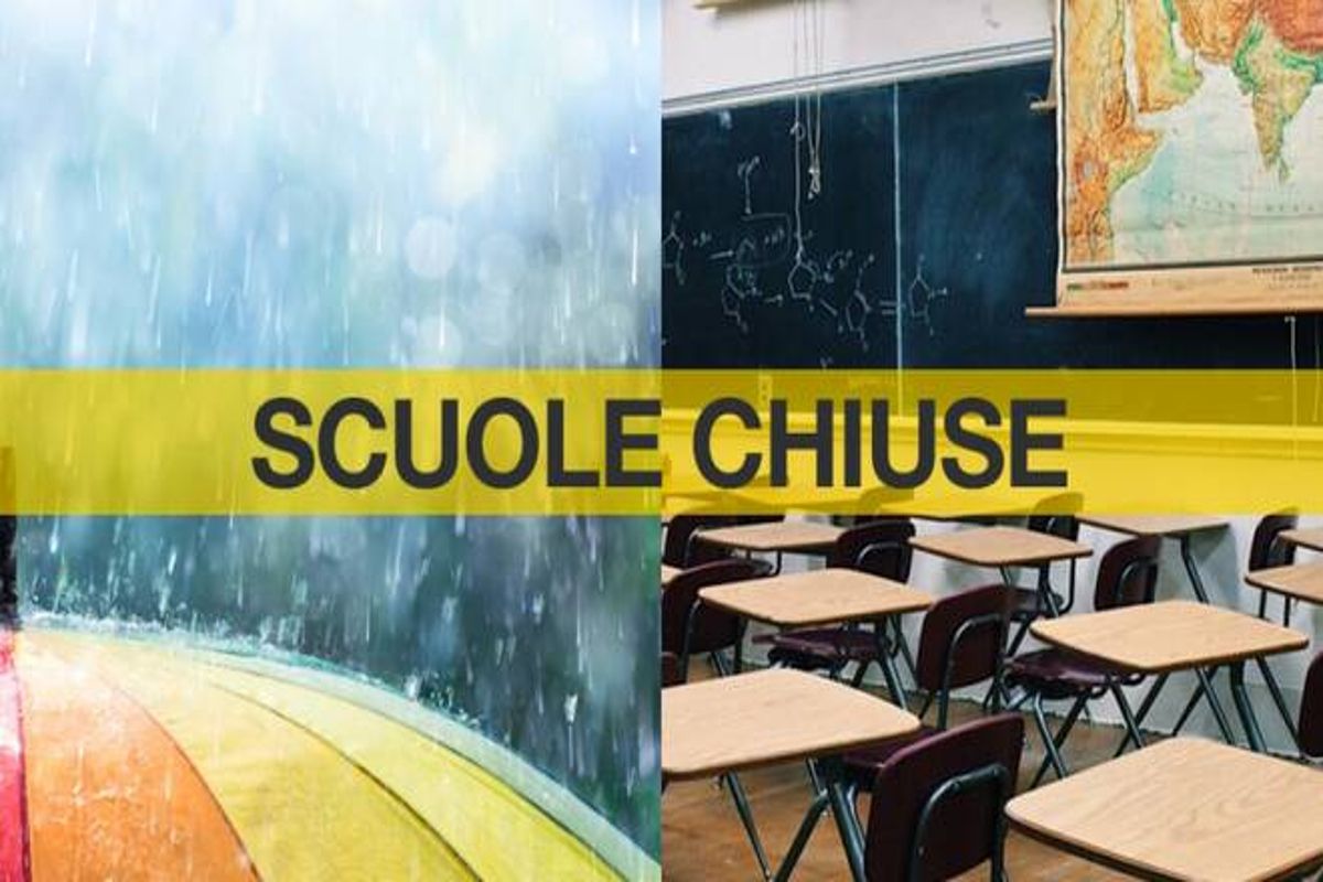 Scuole chiuse domani provincia di latina 22 novembre 2022