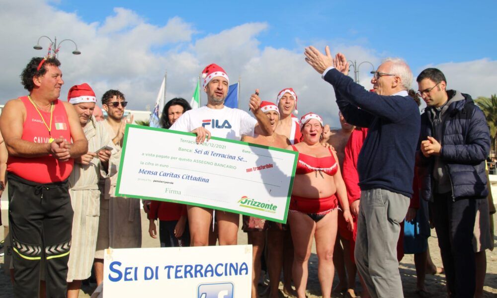 Ricavato dell'iniziativa Il Bagno di Santo Stefano a Terracina