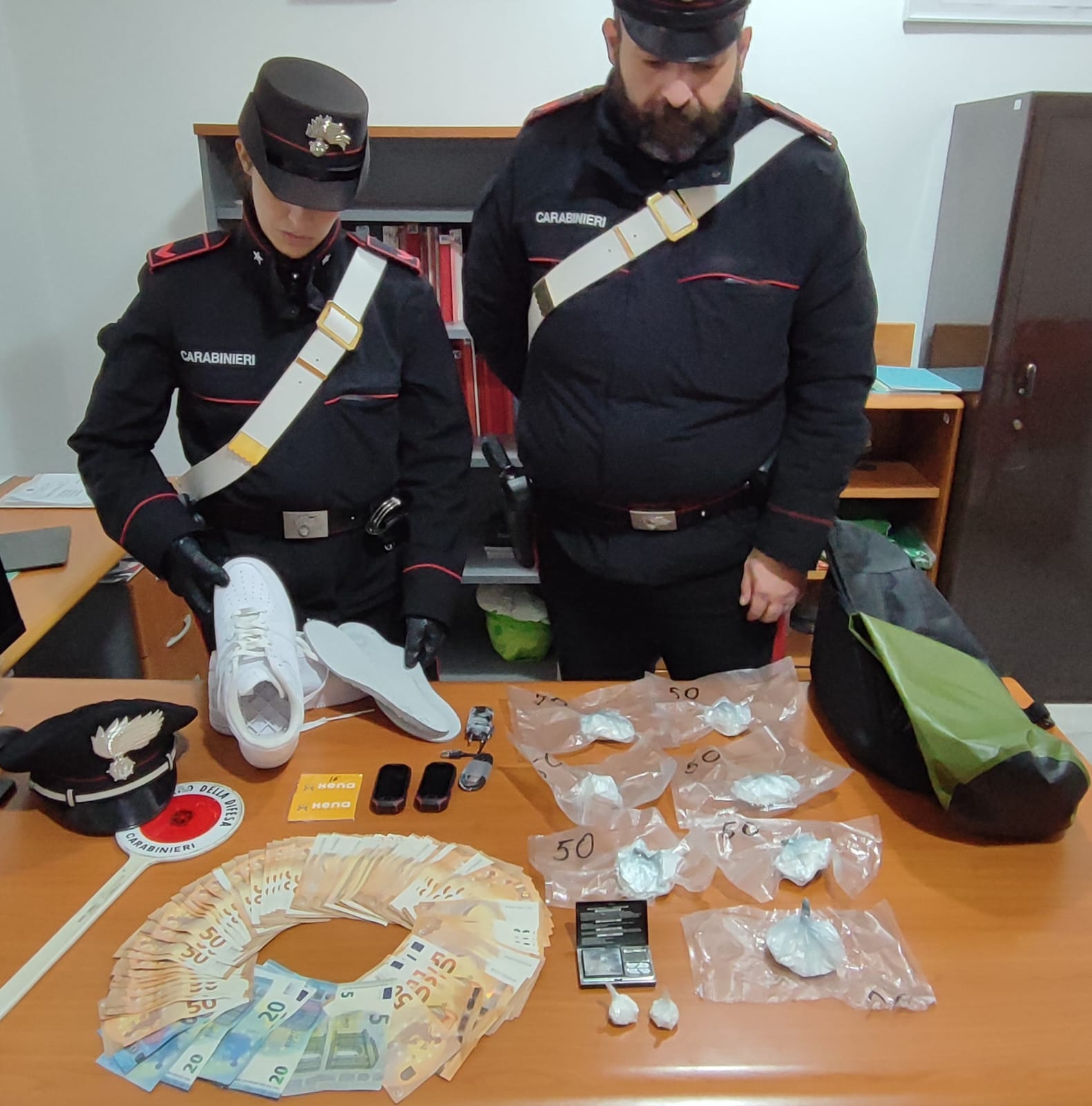 La refurtiva trovata dai Carabinieri