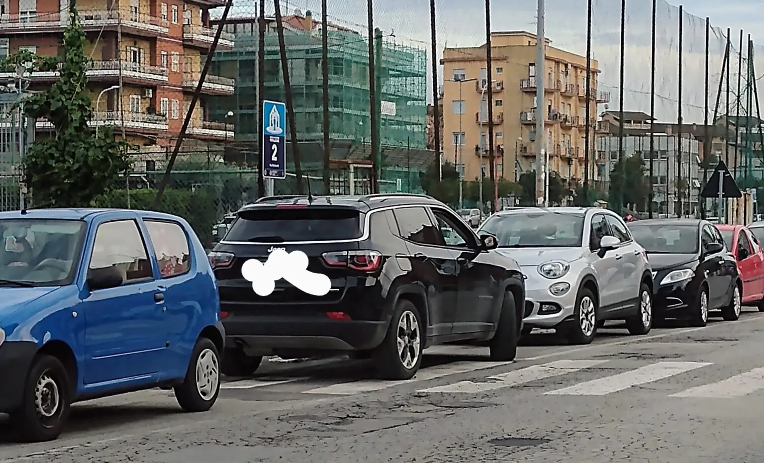 Auto strisce pomezia