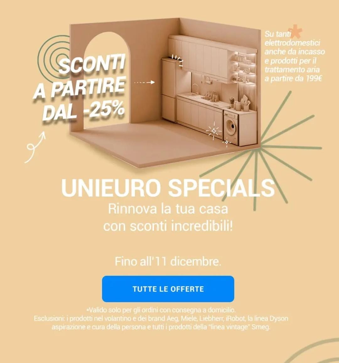 Unieuro Specials: le offerte