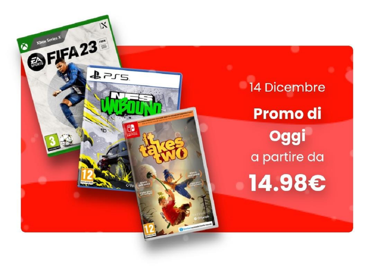 Offerte Natale Game stop, il calendario dell'avvento e l'offerta di oggi 