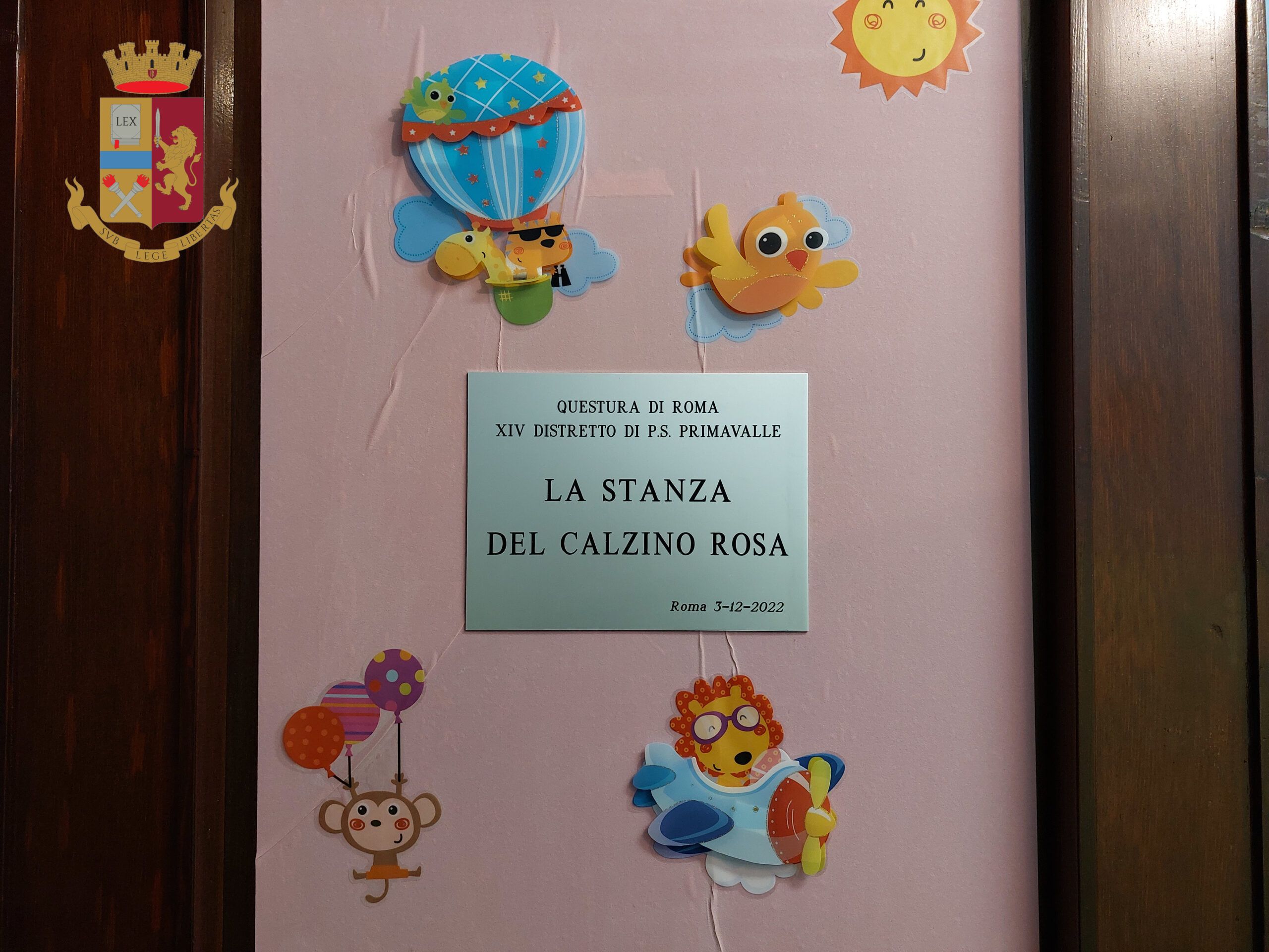 stanza del calzino rosa