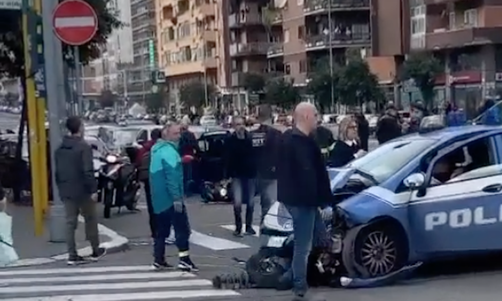 incidente in via Tiburtina