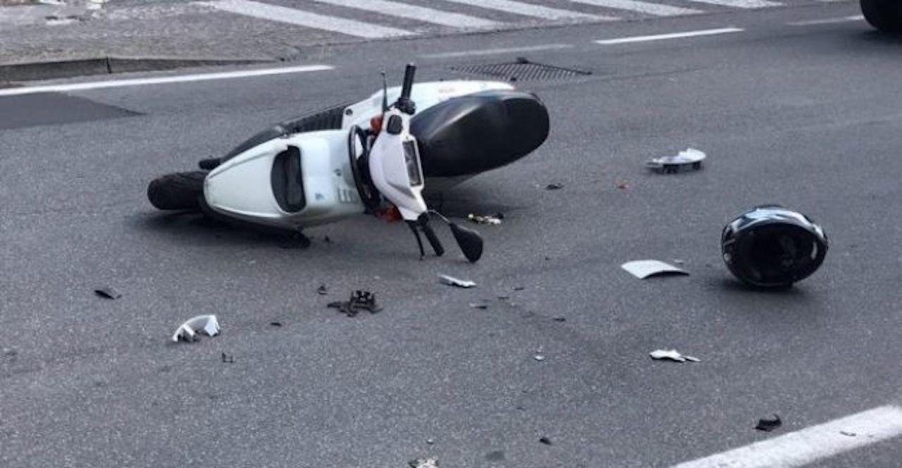 incidente scooter