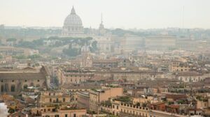 smog a roma, non piove da giorni