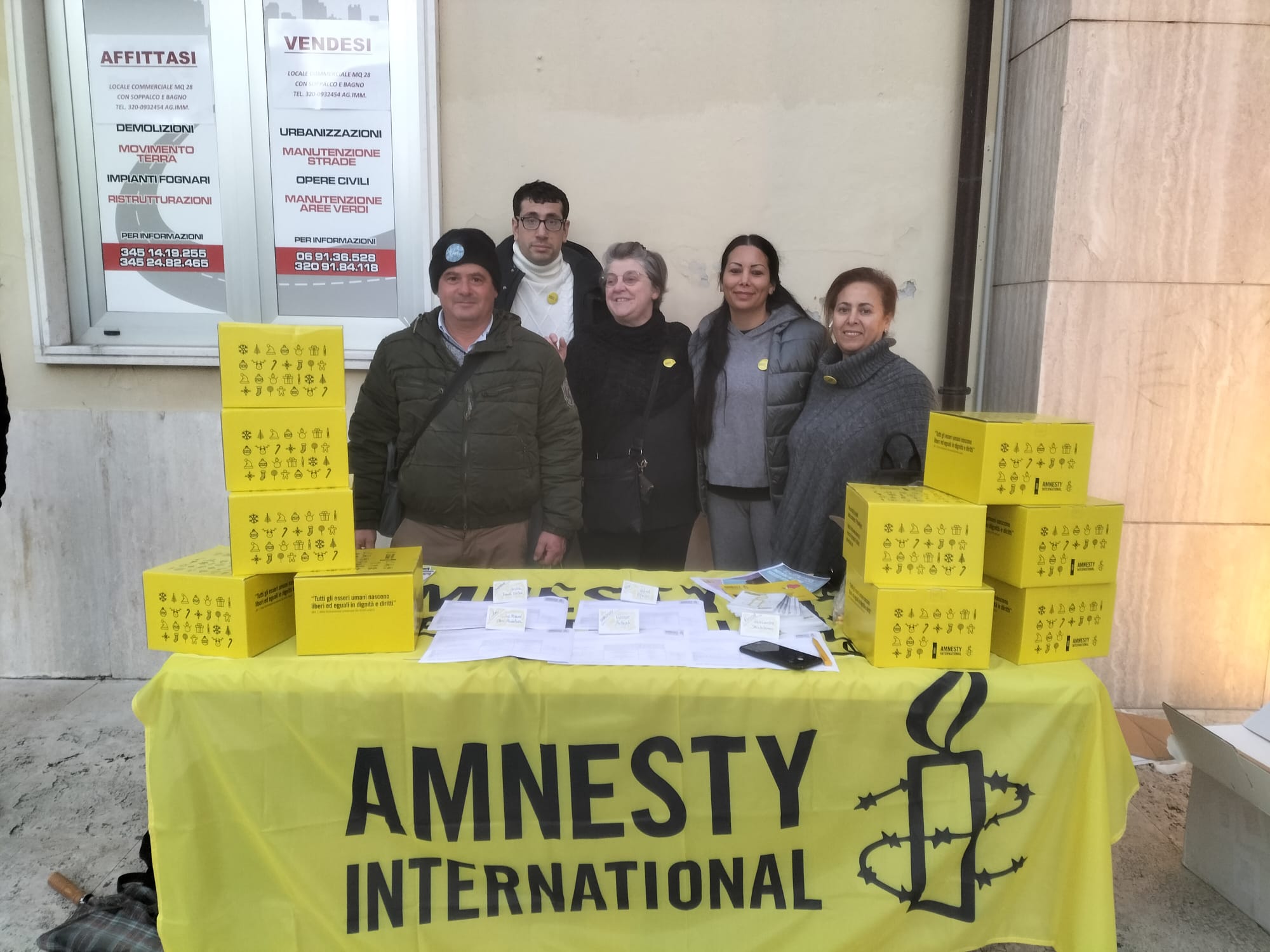 Aprilia Amnesty international