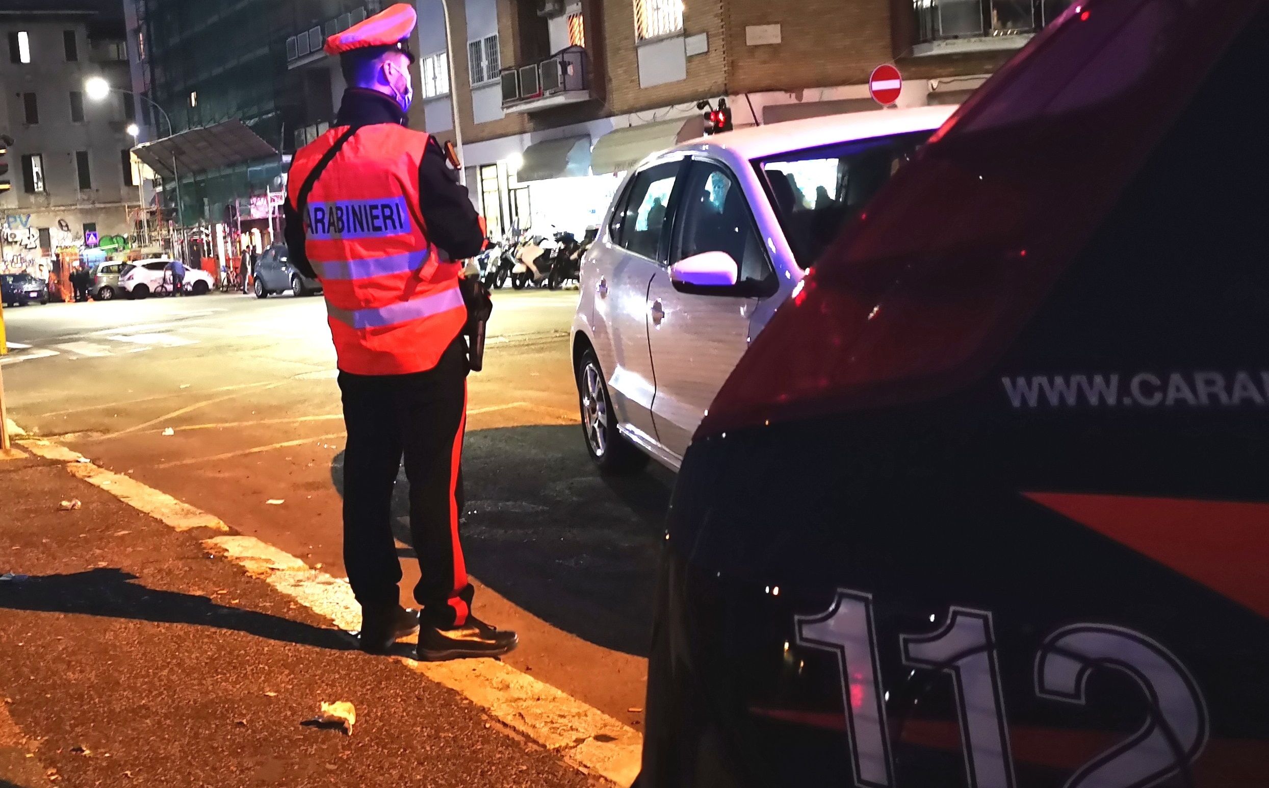 Carabinieri intervenuti per la rapina ad Acilia