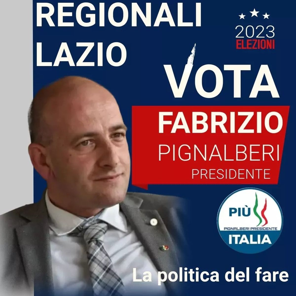 Fabrizio Pignalberi candidato alle Elezioni Regionali Lazio 2023