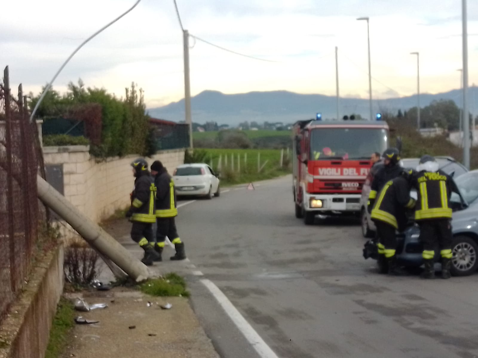 Incidente pomezia oggi a campo jemini