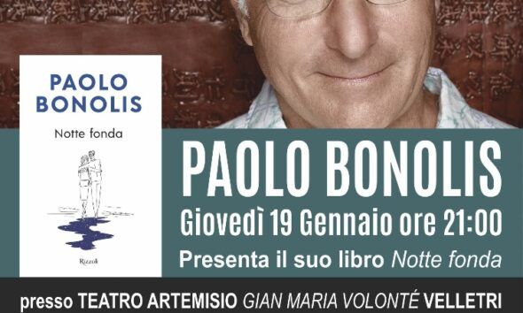 Locandina con eventi di Paolo Bonolis