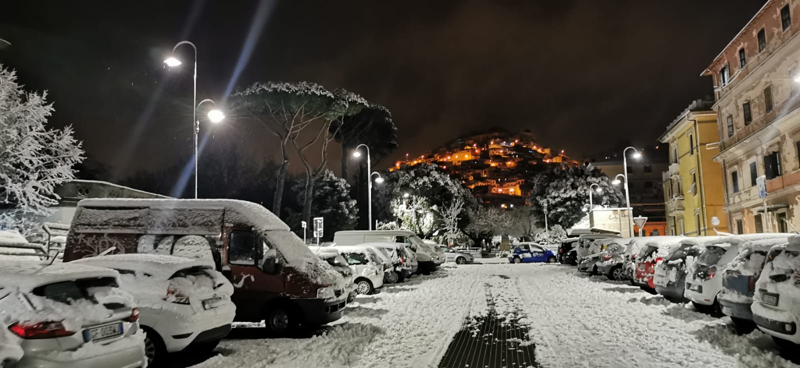 Neve a Roma e nel Lazio
