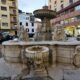 La fontana di Piazza Cairoli appena restaurata