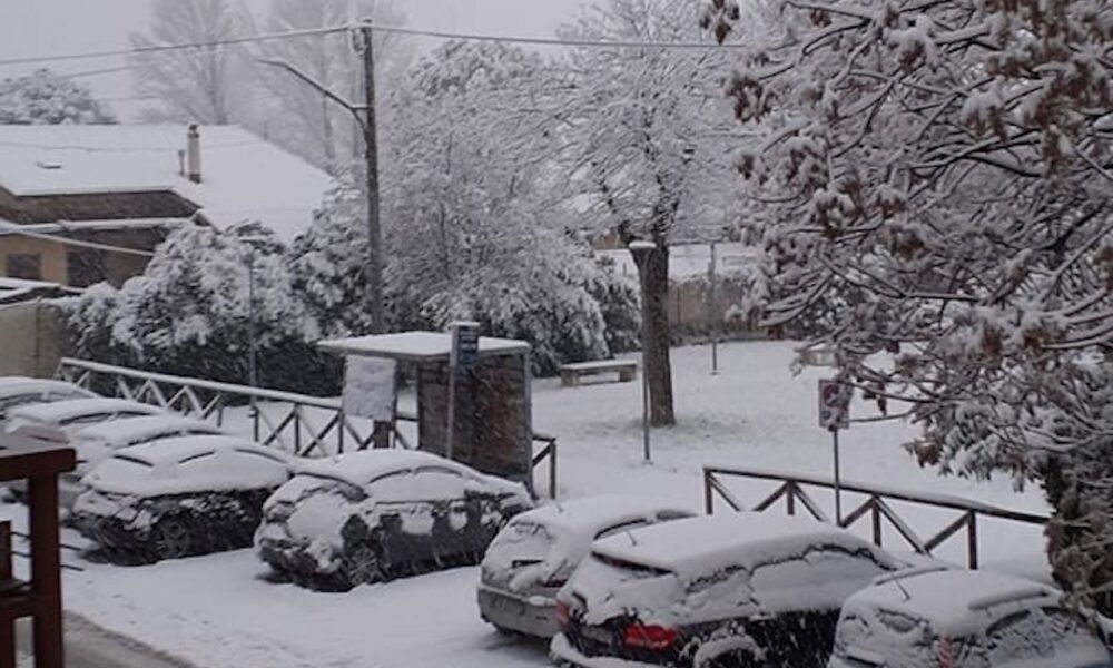 Neve a Roma per San Valentino