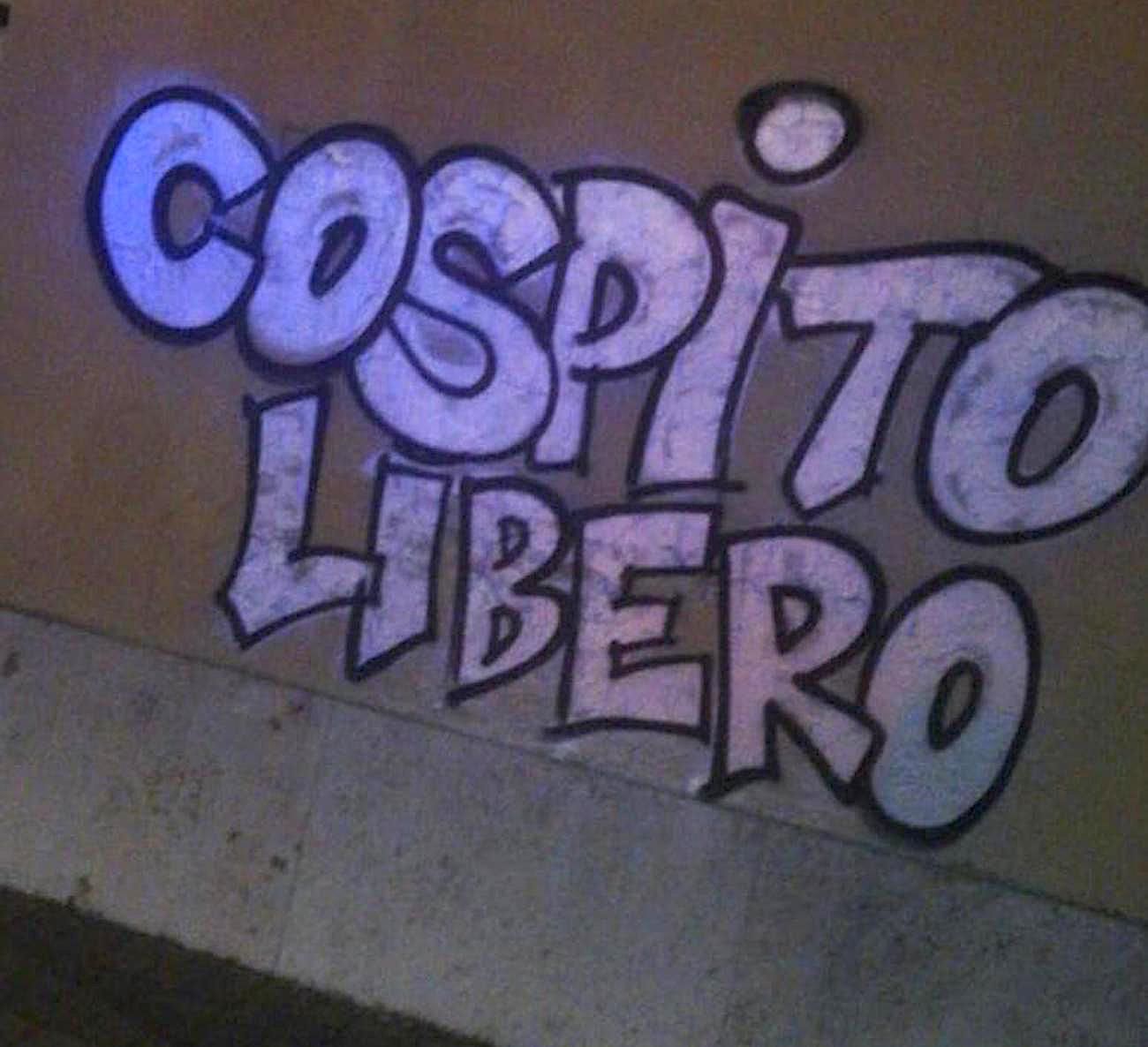 Scritte Anarchici a Ostia