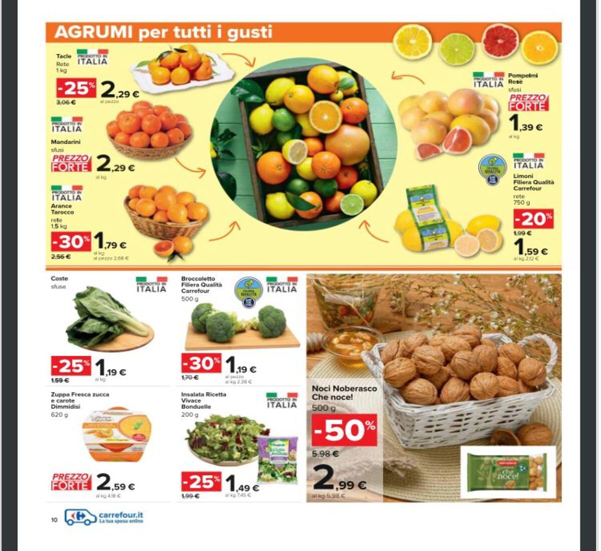 Offerte volantino Carrefour fino al 18 gennaio