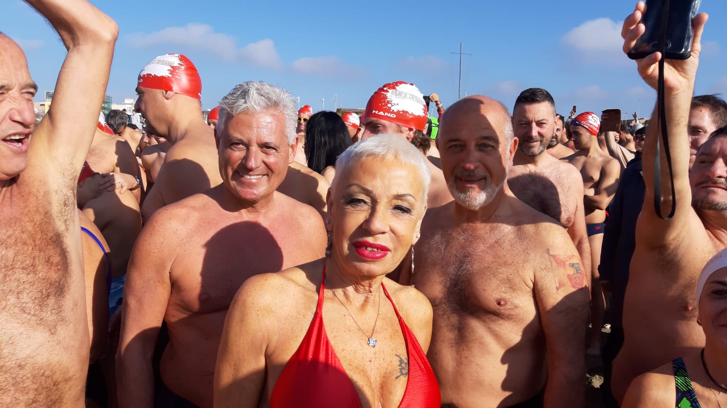 bagno di Capodanno a Ostia